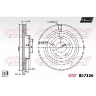 Тормозной диск MAXTECH 1194805068 857 156 MF63FJ 857156.0080