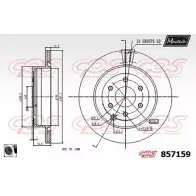 Тормозной диск MAXTECH 1194805085 857159.0060 N7U5Y1 857 159