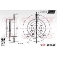 Тормозной диск MAXTECH 1194805087 1OJ92 857159.6060 8 57159