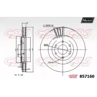 Тормозной диск MAXTECH 857 160 857160.0000 1194805090 EPI9N