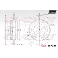 Тормозной диск MAXTECH 1194805120 857166.0000 EDIIQ7A 85716 6