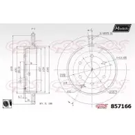 Тормозной диск MAXTECH 88HFO 1194805121 857166.0060 85716 6