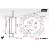 Тормозной диск MAXTECH 1194805217 8 57184 R4SD2E3 857184.0060