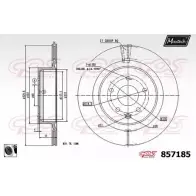 Тормозной диск MAXTECH 8571 85 7STD4V 1194805223 857185.0060
