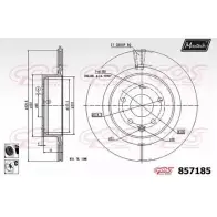 Тормозной диск MAXTECH E07S2Q1 857185.6060 8 57185 1194805225