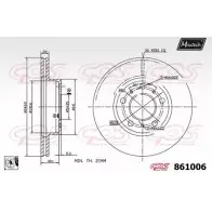 Тормозной диск MAXTECH 861 006 1194805350 861006.0080 TNEOCQ