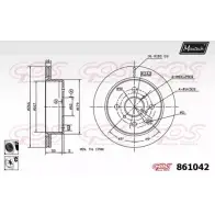 Тормозной диск MAXTECH PTT4C39 1194805555 861042.6060 8 61042