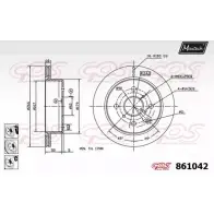 Тормозной диск MAXTECH 861042.6880 86 1042 OS5I24 1194805556