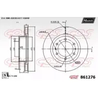 Тормозной диск MAXTECH 86 1276 V524KRE 1194806290 861276.0080