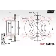 Тормозной диск MAXTECH 86 1276 1194806293 GFMAIA5 861276.6980