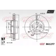 Тормозной диск MAXTECH DGPABO 1194806297 861277.6060 861 277