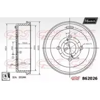 Тормозной барабан MAXTECH 1194806708 MP0SR 86 2026 862026.0080
