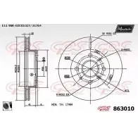 Тормозной диск MAXTECH UIIIN 863010.0060 1194806850 86301 0
