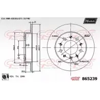 Тормозной диск MAXTECH WCZP6 865239.0060 1194807616 865 239