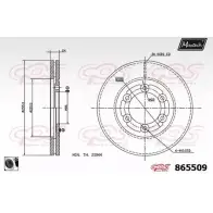 Тормозной диск MAXTECH 865 509 1194807928 865509.0060 OZ2OM6