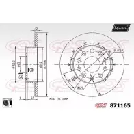 Тормозной диск MAXTECH 2P7EA 87116 5 871165.0060 1194808959
