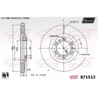 Тормозной диск MAXTECH ICLSO 1194809019 87151 3 871513.0060