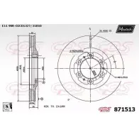 Тормозной диск MAXTECH XQ70S 871513.0080 87151 3 1194809020