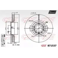 Тормозной диск MAXTECH PVNTJY 871537.6980 8715 37 1194809167