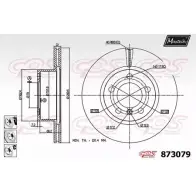 Тормозной диск MAXTECH 8 73079 1194809809 8GHXK 873079.6880