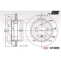 Тормозной диск MAXTECH CWS69A 873095.0000 1194809891 87309 5