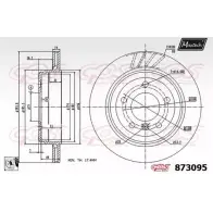 Тормозной диск MAXTECH 8 73095 873095.0080 1194809893 OD3YMLF