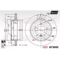 Тормозной диск MAXTECH MR506 873095.6060 8 73095 1194809894