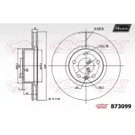 Тормозной диск MAXTECH 87 3099 1194809915 873099.0000 SRBHLA
