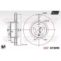 Тормозной диск MAXTECH PRX9QG 873099.0060 1194809916 87309 9