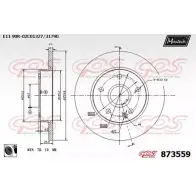 Тормозной диск MAXTECH 1194810204 LIBX8S 873559.0060 873 559