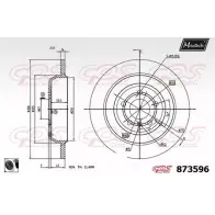 Тормозной диск MAXTECH 87359 6 70ZHI 1194810390 873596.0060