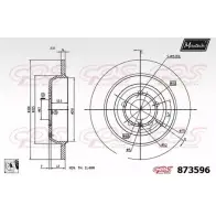 Тормозной диск MAXTECH 873596.0080 1194810391 87 3596 IT6OWX