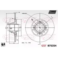 Тормозной диск MAXTECH 4MGPXGC 8753 54 1194811047 875354.0061