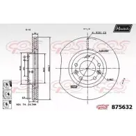 Тормозной диск MAXTECH 8756 32 1194811393 875632.6980 CGSTZU2