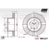Тормозной диск MAXTECH 881217.0080 1194812101 8 81217 COJZ4G
