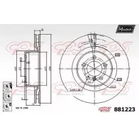 Тормозной диск MAXTECH 88 1223 1194812139 881223.6880 PQ2QL4E