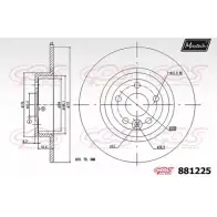 Тормозной диск MAXTECH XCNV2 1194812147 881 225 881225.0000