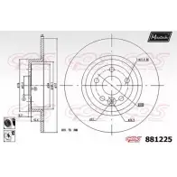 Тормозной диск MAXTECH 1194812150 88122 5 BZJQ3M 881225.6060