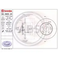 Тормозной диск A.B.S. MMZV8 08.2950.24 1198177524 8 LB08XZ