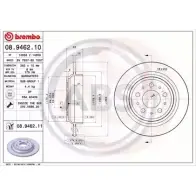 Тормозной диск A.B.S. CTUEK X CQ4TQ 1198178038 08.9462.11