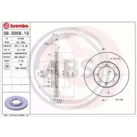 Тормозной диск A.B.S. 09.5009.10 F758AT P 1198178418 AEDXAU