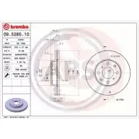Тормозной диск A.B.S. 88E UO6L 09.5285.10 57UU1 1198178488
