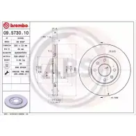 Тормозной диск A.B.S. 5TO5FV 1198178580 09.5730.10 L4AR 4