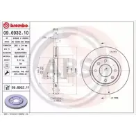 Тормозной диск A.B.S. 09.6932.11 68 U3Q MW8O9U4 1198178736
