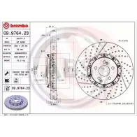 Тормозной диск A.B.S. 63I5 A5 3CC6E8N 09.9764.23 1198179264