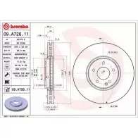 Тормозной диск A.B.S. OJEPD R3RK CAA 09.A726.11 1198179576
