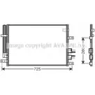 Радиатор кондиционера AVA QUALITY COOLING 5 L7T6V ALA5097D 4045385217298 1198191564