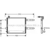 Радиатор кондиционера AVA QUALITY COOLING KKI BT VN5178D 4045385226573 1198194280