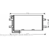 Радиатор кондиционера AVA QUALITY COOLING R4 7UQ0 VN5195 4045385226641 1198194294