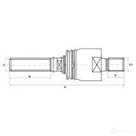 Рулевая тяга S-TR 32OA 3OP 1437818909 str11a127 - Изображение 3